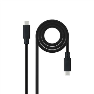 Câble USB-C NANOCABLE 10.01.4100 Noir 50 cm (1 Unité)