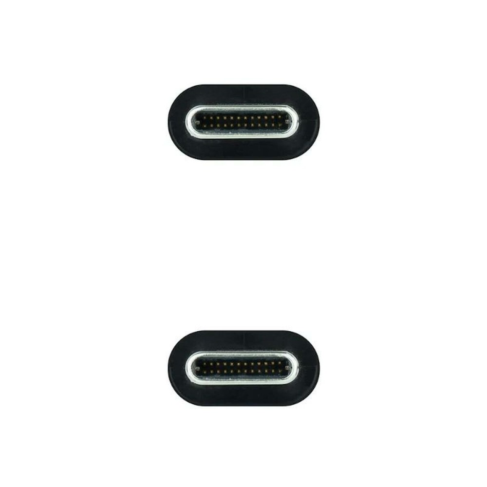 Câble USB-C NANOCABLE 10.01.4100 Noir 50 cm (1 Unité)