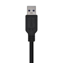 USB Cable Aisens A105-0448 Black 3 m (1 Unit)