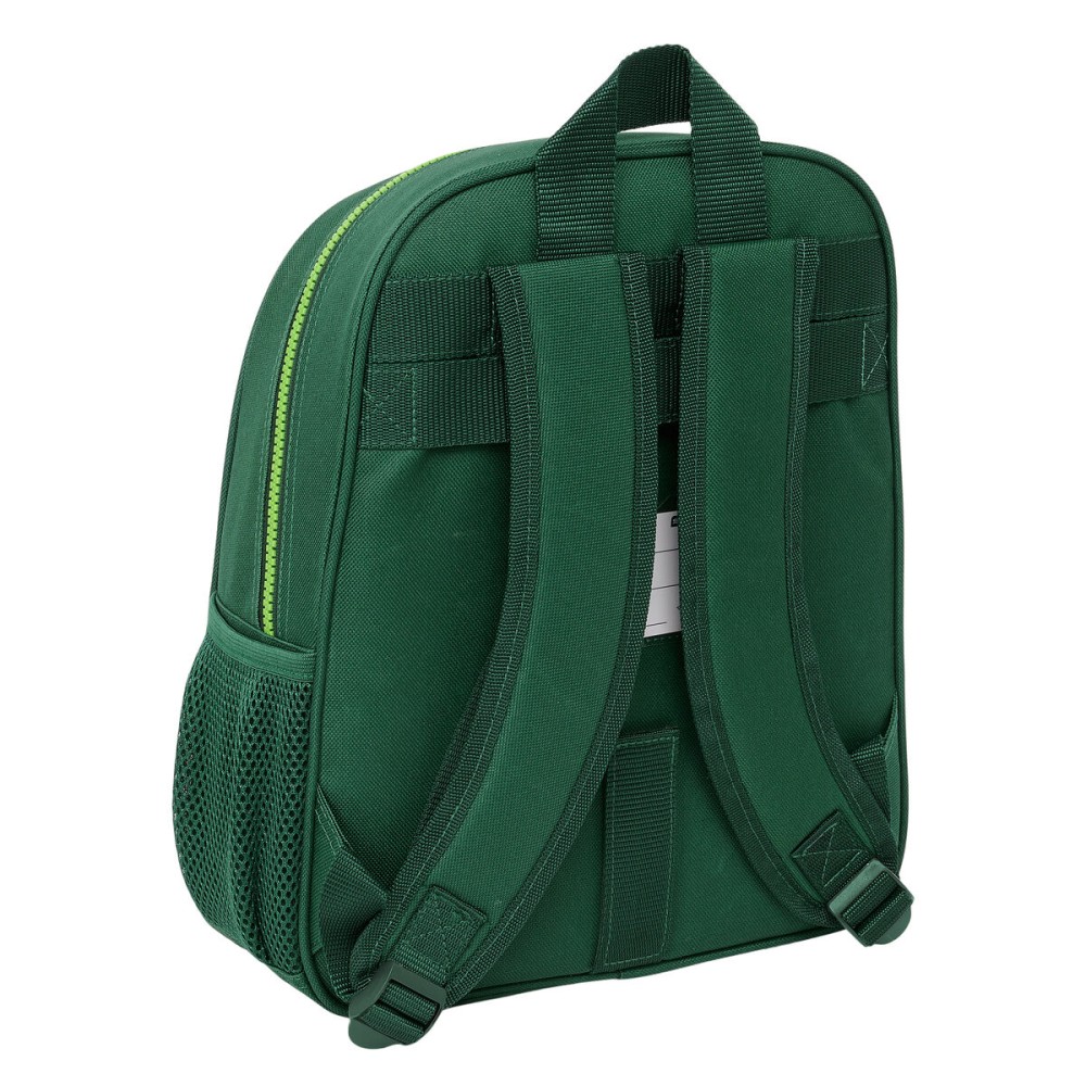 Cartable Real Betis Balompié Vert 28 x 34 x 10 cm