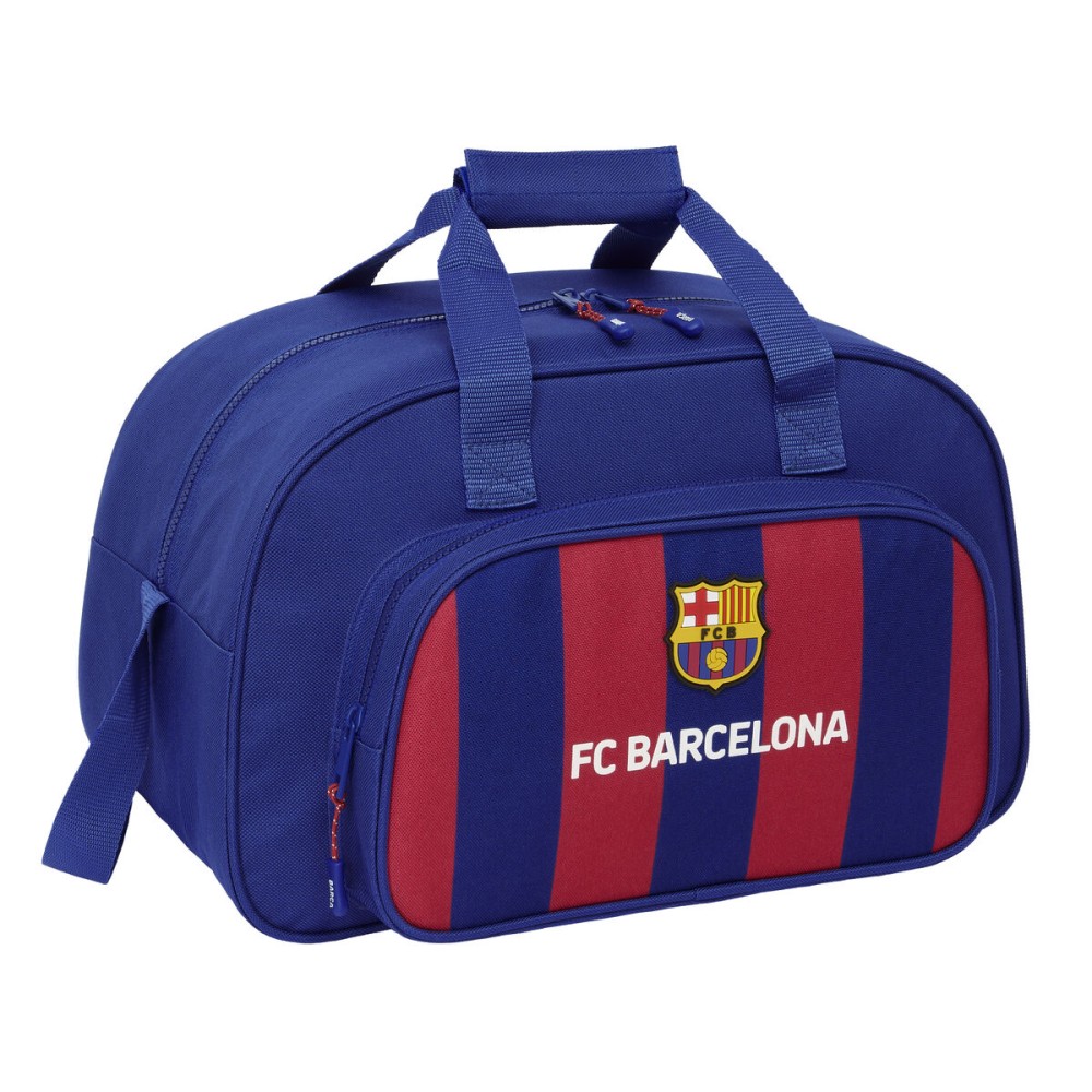 Sac de sport F.C. Barcelona 24/25 Bordeaux Blue marine 40 x 24 x 23 cm