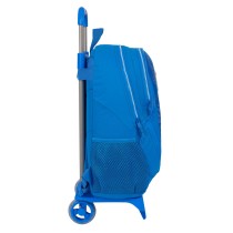 Cartable à roulettes R. C. Deportivo de La Coruña Bleu 32 x 44 x 16 cm