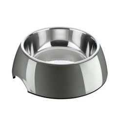 Dog Feeder Hunter Grey 350 ml Stainless steel