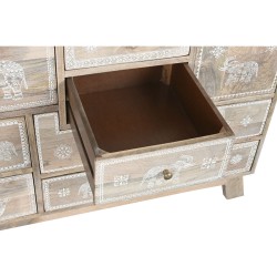 Schubladenschrank DKD Home Decor natürlich Mango-Holz Holz MDF 112 x 36 x 89,5 cm