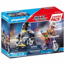 Vehicle Playset   Playmobil City Action - Agent and Thief 71255         27 Pieces  