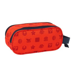 School Bag Super Mario Red Navy Blue 21 x 8 x 6 cm