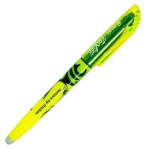 Fluorescent Marker Pilot Frixion Light Fluorescent Bevelled Erasable ink Yellow (12 Units)