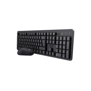 clavier et souris Trust 25356 Noir Espagnol Qwerty