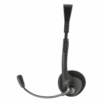 Headphones with Microphone Trust 21665 Black