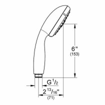 Duschkopf Grohe Tempesta 100 Verchromt