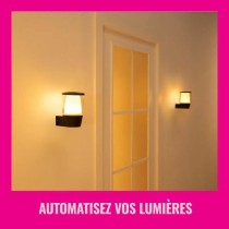 Wall Light Wiz Black Metal Plastic 950 Lm