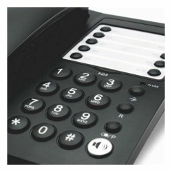 Festnetztelefon Haeger HG-1020 Schwarz 10 Speicherplätze Freihändig (Restauriert B)