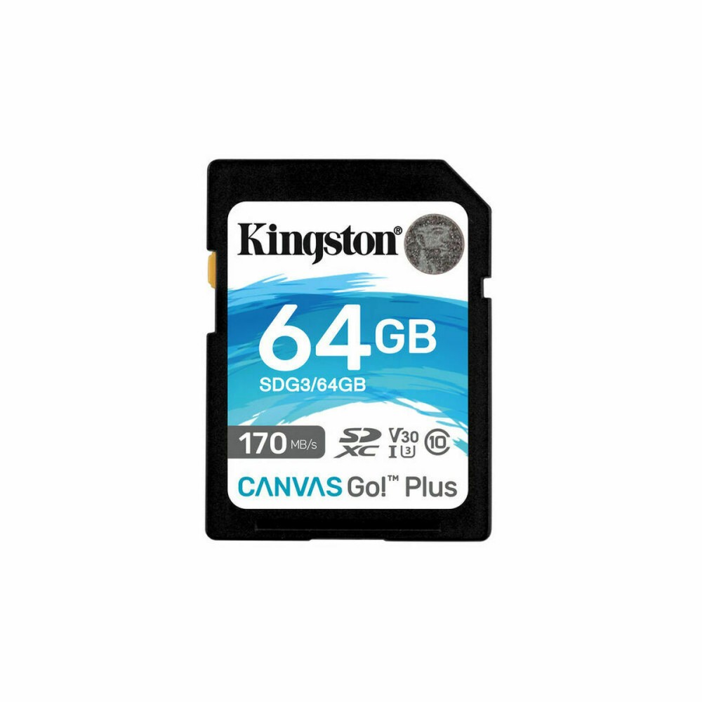 SD Memory Card Kingston Canvas Go! Plus 64 GB