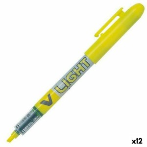 Textmarker Pilot V Light Gelb (12 Stück)