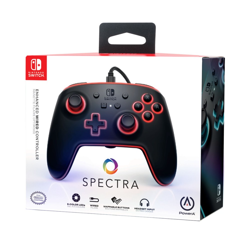 Gaming Controller Powera Spectra Schwarz