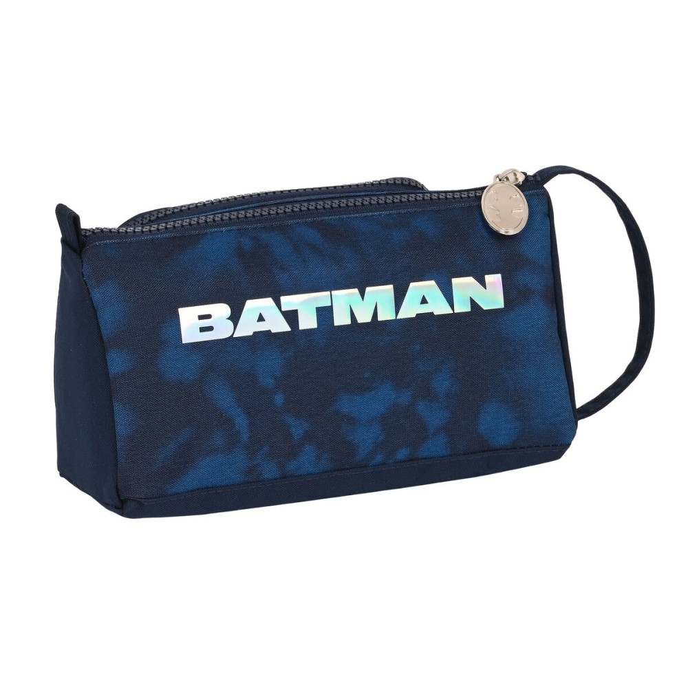 School Case with Accessories Batman Legendary Navy Blue 20 x 11 x 8.5 cm (32 Pieces)