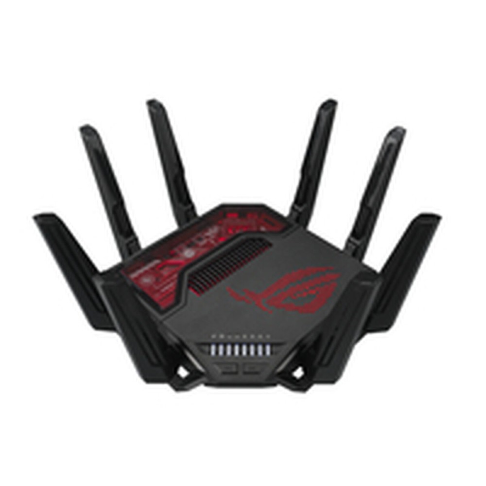 Router Asus GT-BE19000 Black Black/Red USB USB 2.0 RJ45 Ethernet LAN USB 3.2 Wi-Fi