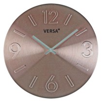 Horloge Murale Versa 18560231 Cuivre Métal Aluminium 4 x 35,5 x 35,5 cm