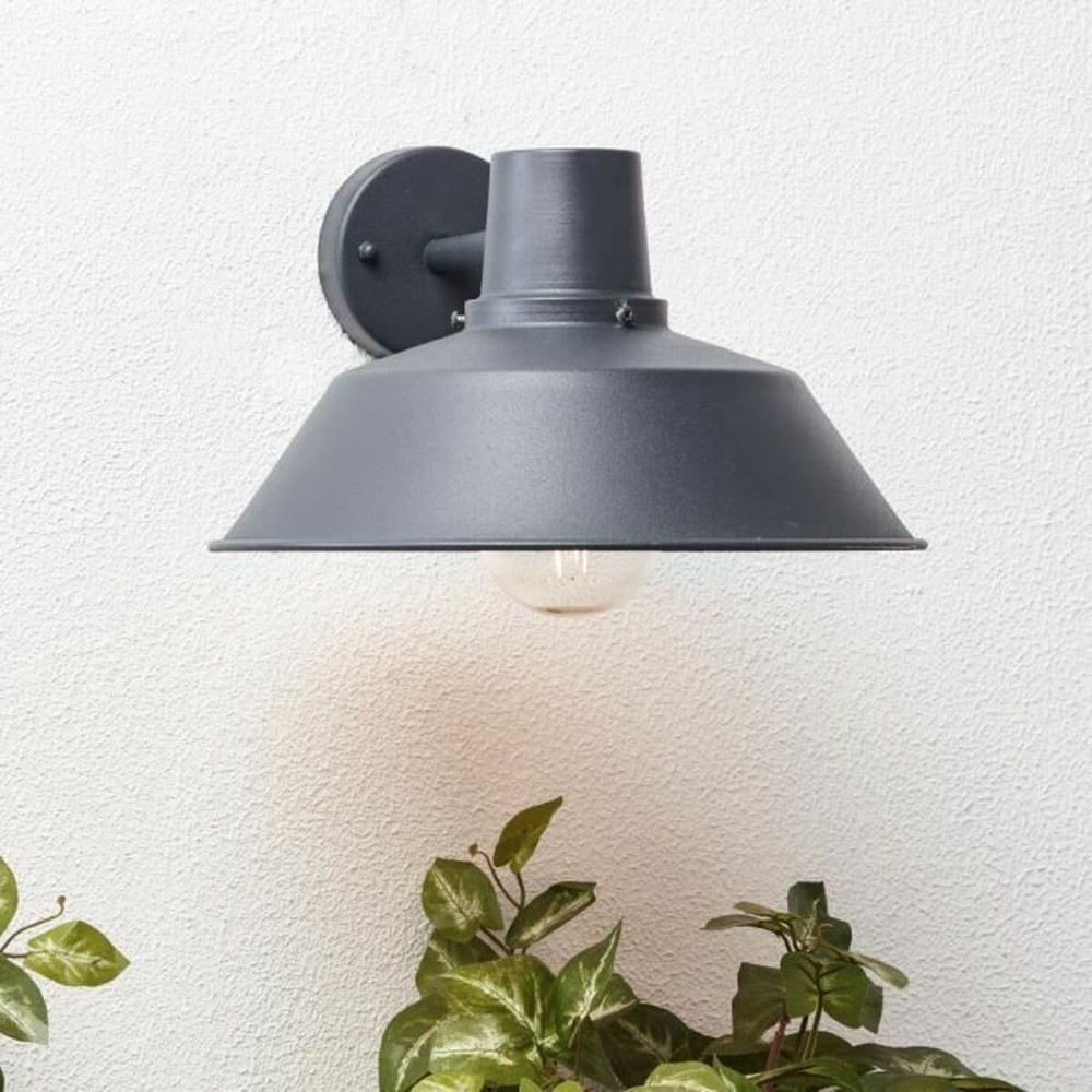 Wall Light Brilliant Black Anthracite Metal 60 W E27