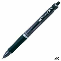 Crayon Pilot Acroball Noir 0,4 mm (10 Unités)