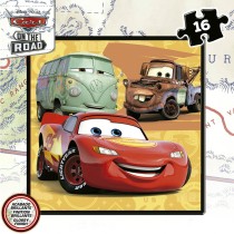 4-Puzzle Set Cars On the Road 73 Pieces