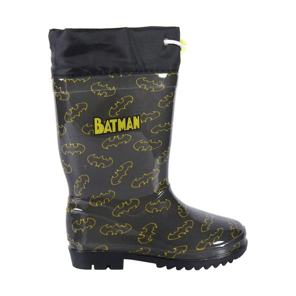 Kinder Gummistiefel Batman Grau