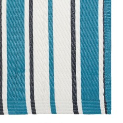 Outdoor rug Milos 160 x 230 x 0,5 cm Blue polypropylene