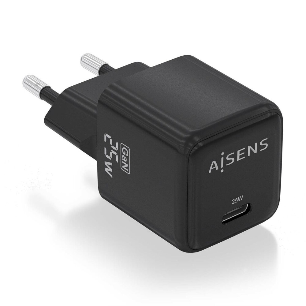 Chargeur mural Aisens ASCH-25W1P013-BK 25 W Noir (1 Unité)