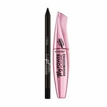 Maquillage pour les yeux Deborah 123781 Noir Eyeliner 2 Pièces