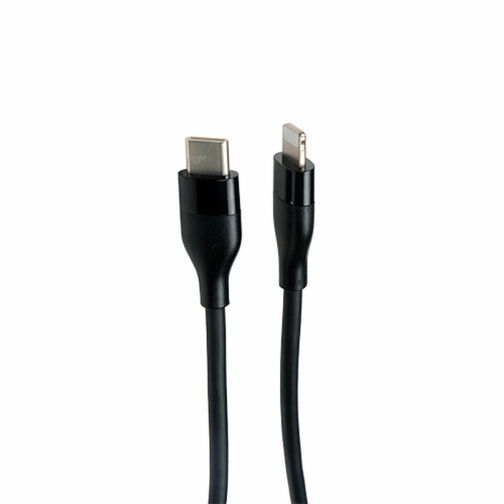 Câble USB-C vers Lightning V7 V7USBCLGT-1M Noir 1 m (1 Unité)