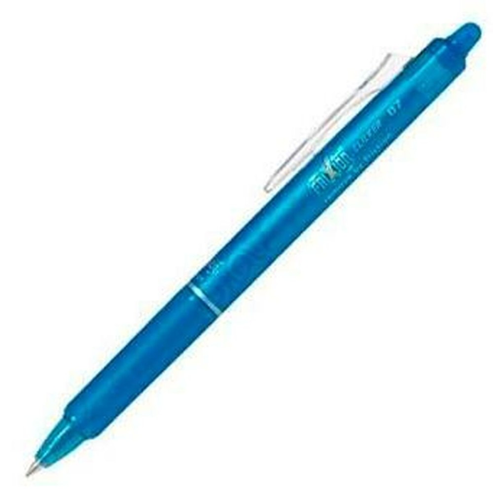 Crayon Pilot Frixion Clicker Encre effaçable Bleu 0,4 mm 12 Unités