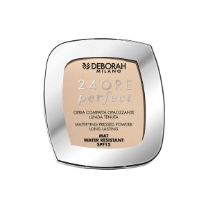 Kompaktpuder Deborah 24ore Perfect Nº 01 Light Beige Spf 15 9 g