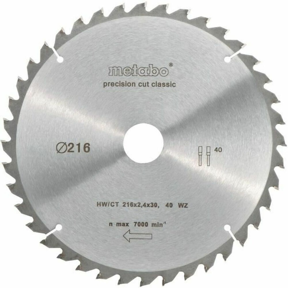 Trennscheibe Metabo 628060000 Kreissäge Ø 216 mm