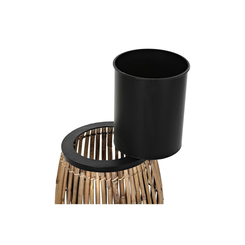 Blumentopf DKD Home Decor Schwarz (Restauriert B)