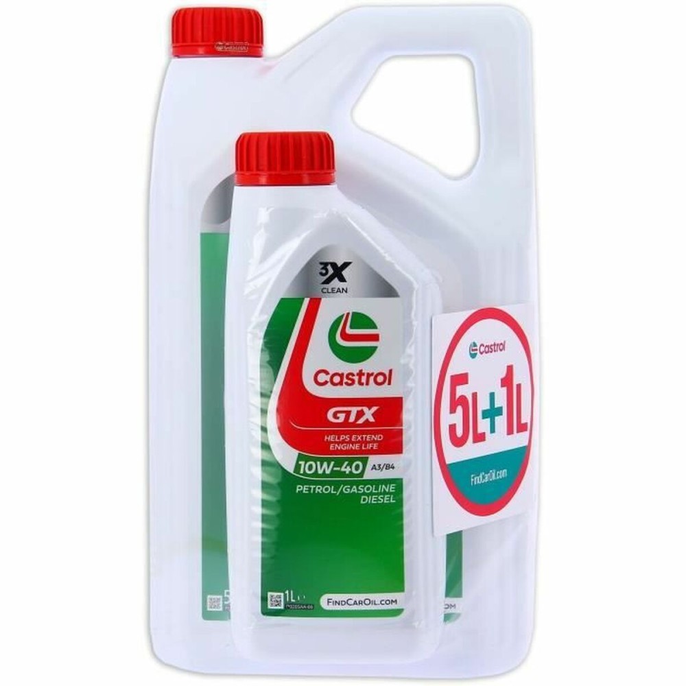 Car Motor Oil Castrol GTX 10W 40 6 L