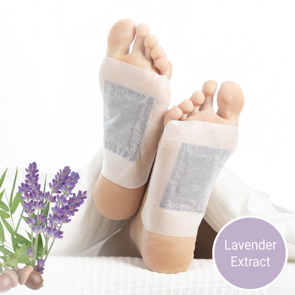 Detox Foot Patches Lavender InnovaGoods 10Units