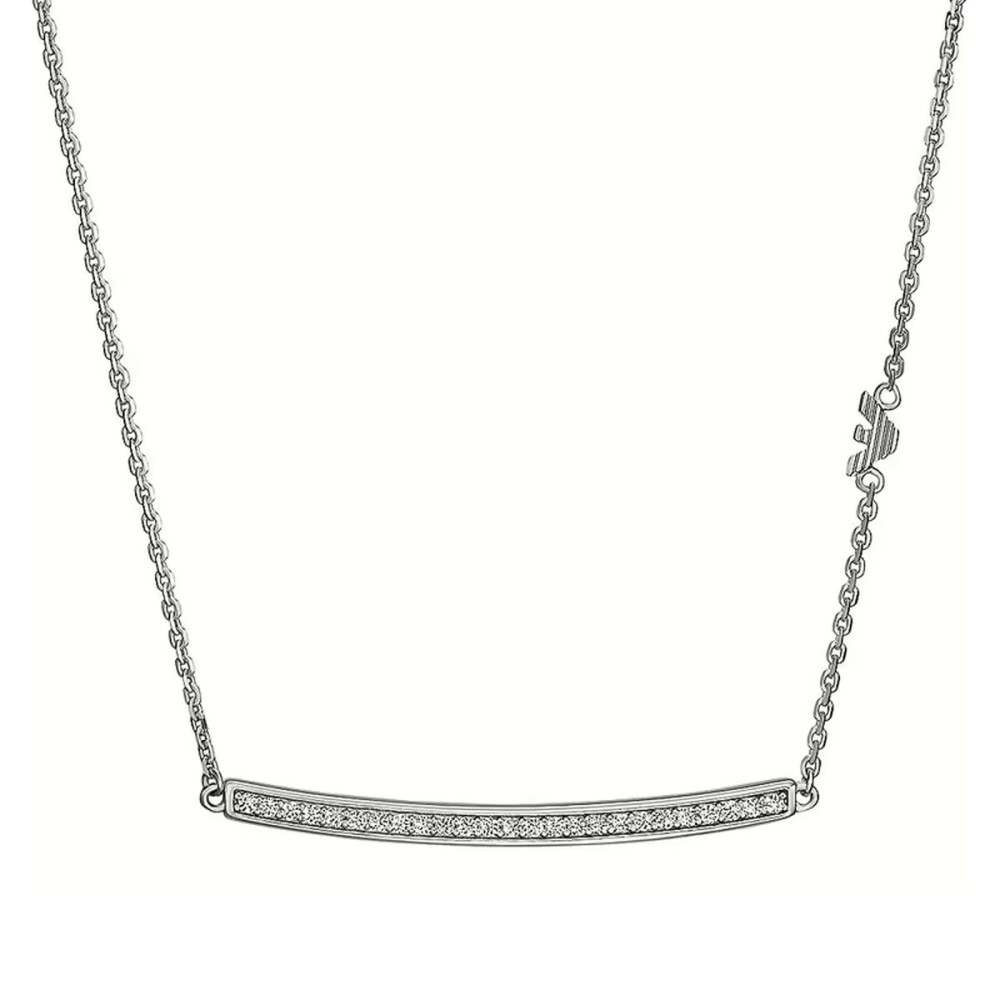 Ladies' Pendant Emporio Armani EG3591040 Silver