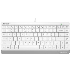 Keyboard A4 Tech A4TKLA47119 QWERTY White English