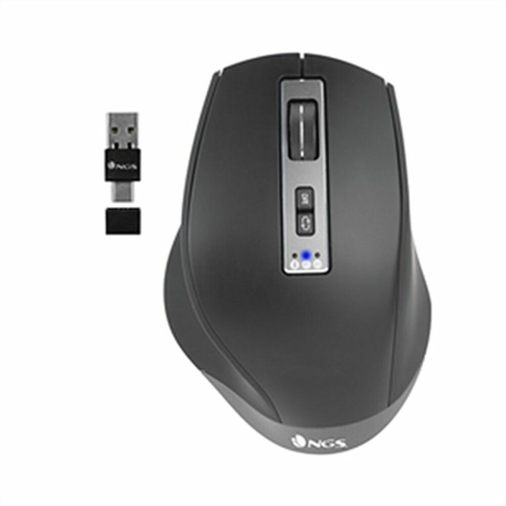 Souris NGS BLUR-RB Noir 3200 DPI Sans fil