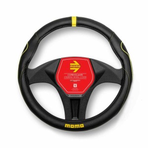 Steering Wheel Cover MOMO MOMLSWC014BY Black