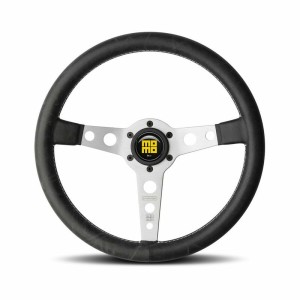 Racing Steering Wheel MOMO MOMVPROHERIT35SR Black Ø 35 cm