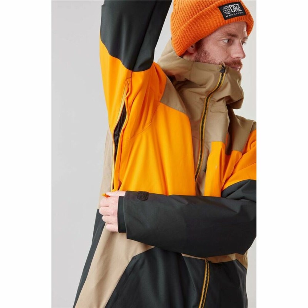 Anorak de ski Picture Elfyn Marron Clair Homme