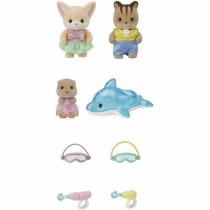 Dolls House Accessories Sylvanian Families 5749 Nursery Friends Pool Fun trio