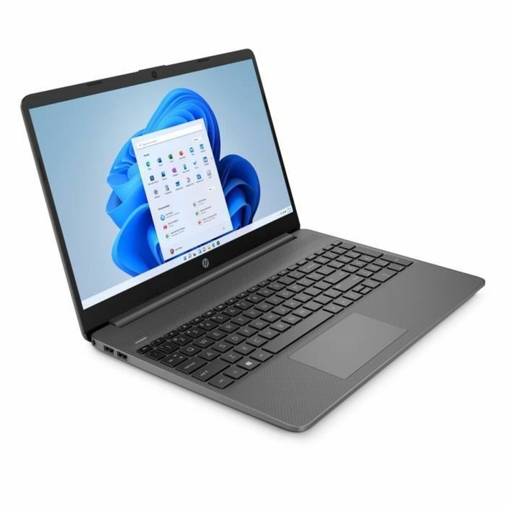 Ordinateur Portable HP 15s-fq0024nf 15,6" Intel Celeron N4120 4 GB RAM 128 GB SSD Azerty Français