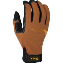 Work Gloves JUBA Mecanix Synthetic Leather Spandex Touchpad