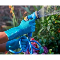 Work Gloves JUBA Blue PVC Garden