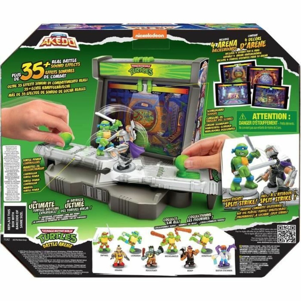 Kampf-Arena Teenage Mutant Ninja Turtles Legends of Akedo: Leonardo vs Shredder