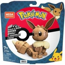 Personnage articulé Mega Construx  Eevee Medium + 7 Ans 215 Pièces