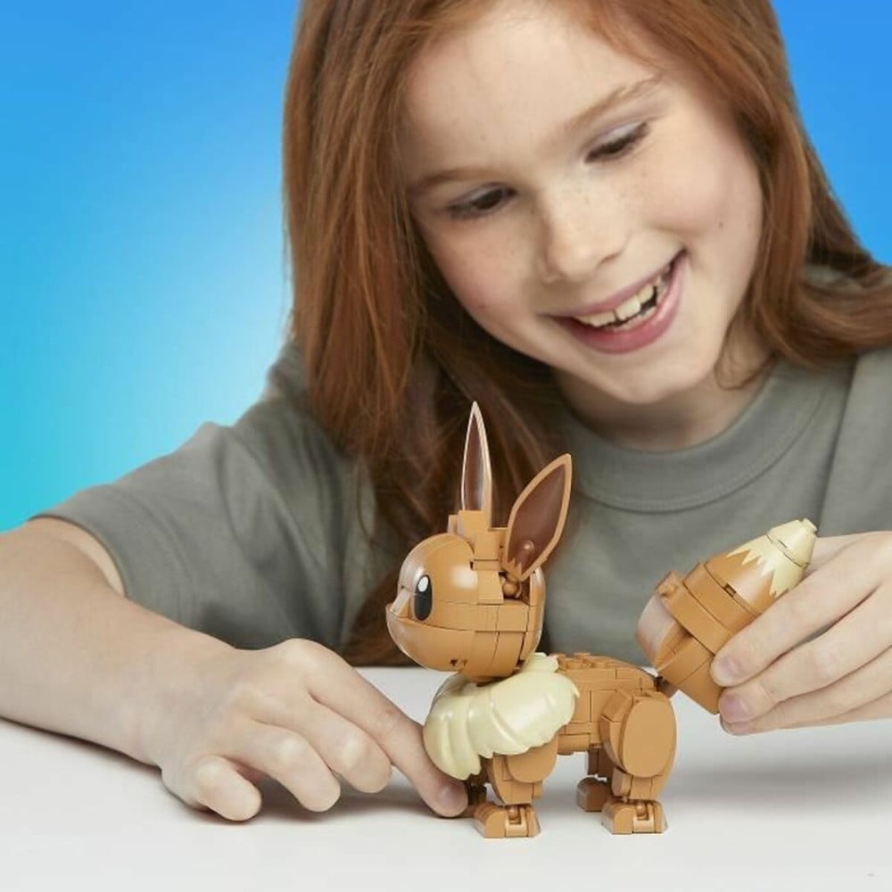 Figur mit Gelenken Mega Construx  Eevee Medium + 7 Jahre 215 Stücke