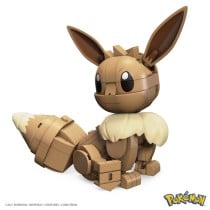 Personnage articulé Mega Construx  Eevee Medium + 7 Ans 215 Pièces